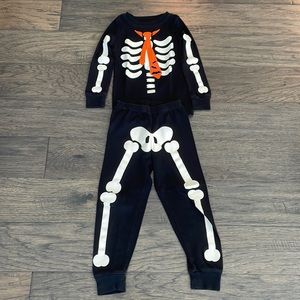 Gymboree Skeleton Pajamas